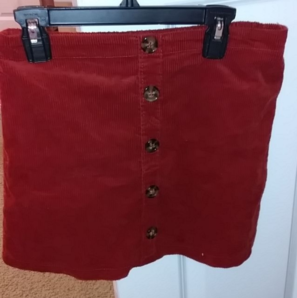 Corduroy skirt